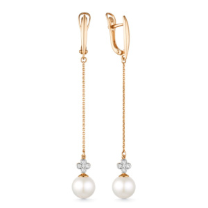 Серьги 21803112 (Au 585)