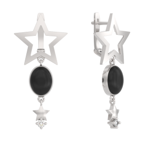 Серьги 1048652-01190-Y (Ag 925)