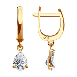 Серьги 0200351 (Au 585)