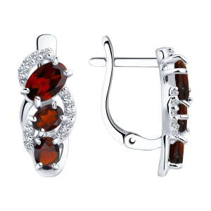 Серьги 92021140 (Ag 925)