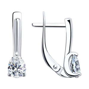 Серьги 94025943 (Ag 925)