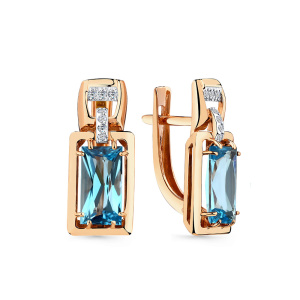 Серьги 02-3-531-1301-011 (Au 585)