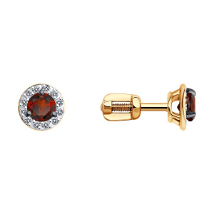 Серьги 51-322-01744-3 (Au 585)