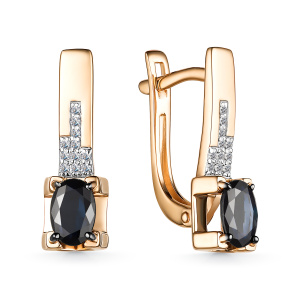 Серьги 25378-102 (Au 585)