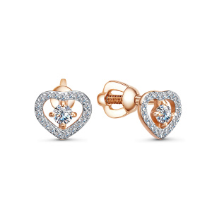 Пусеты 2155607 1 1 1 (Au 585)