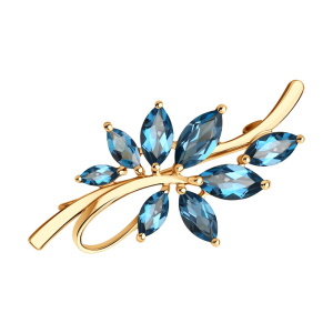 Брошь 740271 (Au 585)