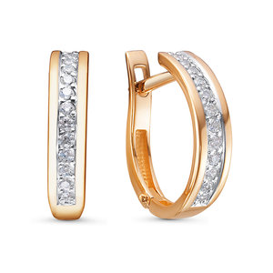 Серьги 1200901 (Au 585)