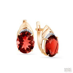 Серьги 02-2-586-0301-011 (Au 585)