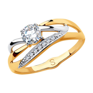 Кольцо 018239 (Au 585)