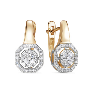 Серьги С1641-120 (Au 585)