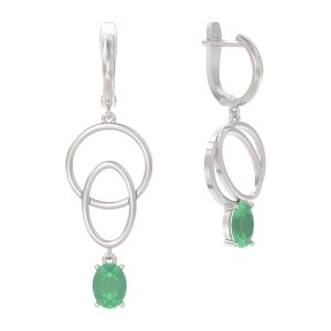 Серьги 1058862-01290-Y (Ag 925)