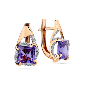 Серьги 02-3-369-8501-011 (Au 585)