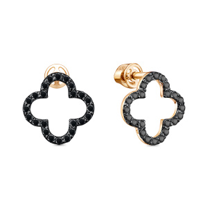 Серьги 052594-5 (Au 585)