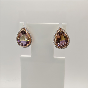 Серьги 02-2-342-17 (Au 585)