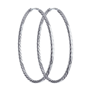 Серьги 94140024 (Ag 925)