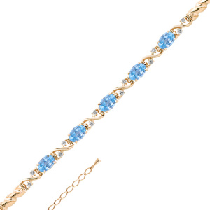 Браслет 08-1-065-1301-011 (Au 585)