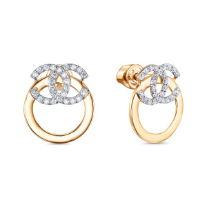 Серьги 050731 (Au 585)