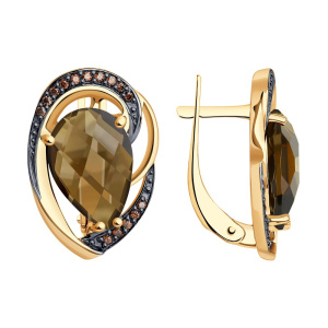 Серьги 724311 (Au 585)