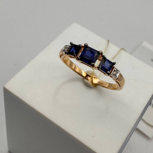 Кольцо 6012115№1861 (Au 585)