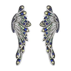 Серьги SE30984-BM (Ag 925)