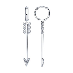 Серьги 94025538 (Ag 925)