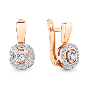 Серьги 46924А (Au 585)