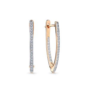 Серьги 002-0841-0001-011 (Au 585)