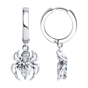 Серьги 94026664 (Ag 925)