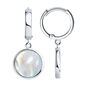 Серьги 83020320 (Ag 925)