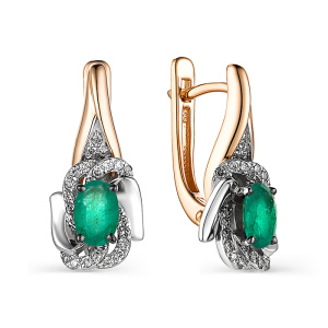 Серьги С0489-123 (Au 585)