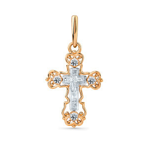 Крест 004-0055-0001-041 (Au 585)