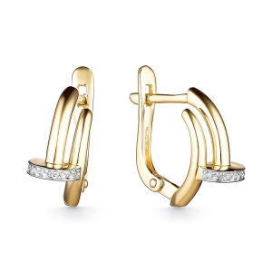 Серьги с1187 (Au 585)