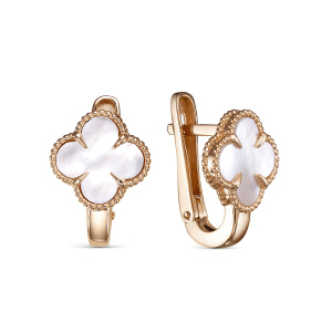 Серьги 120129 п (Au 585)