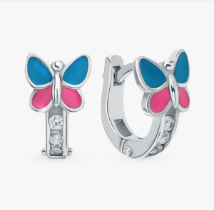 Серьги 45875А (Ag 925)