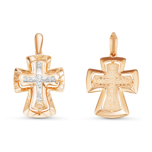 Крест 080456 (Au 585)