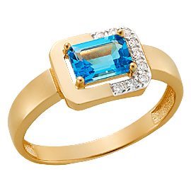 Кольцо К20411 (Au 585)