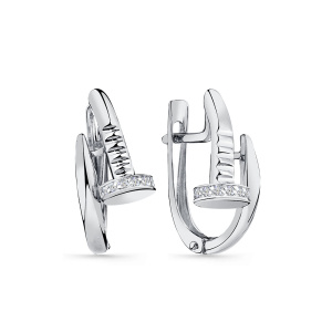 Серьги 002-0769-0001-031 (Au 585)