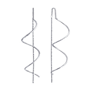 Серьги 94024417 (Ag 925)