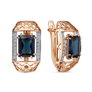 Серьги 2703308 1 2 1 (Au 585)