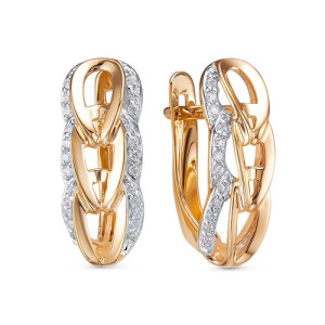 Серьги 1204470 (Au 585)