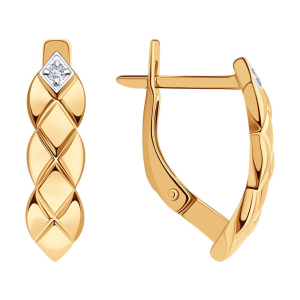 Серьги 51-120-00363-1 (Au 585)