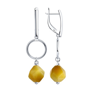 Серьги 92022310 (Ag 925)