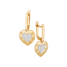 Серьги 22240 (Au 585)