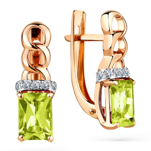 Серьги 02-3-468-0801-011 (Au 585)