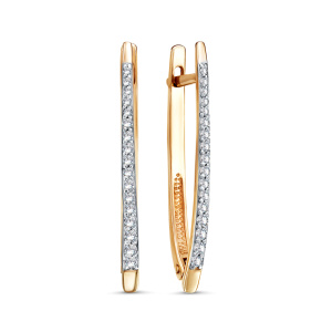 Серьги 2446307 1 1 1 (Au 585)