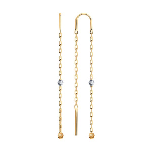 Серьги 51-123-01165-1 (Au 585)