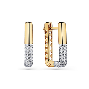 Серьги 002-0605-0001-011 (Au 585)