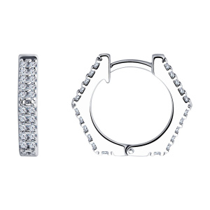 Серьги 94025967 (Ag 925)