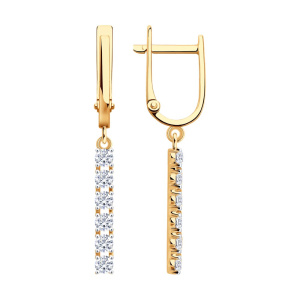 Серьги 0200773 (Au 585)