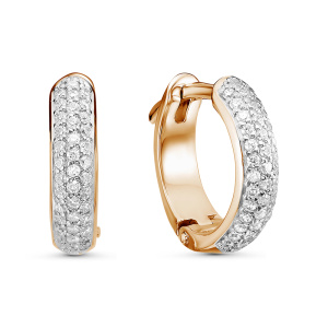 Серьги 122514 (Au 585)